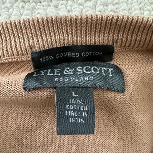 Vintage Lyle & Scott Patterned Sweater - Picture 3 of 6